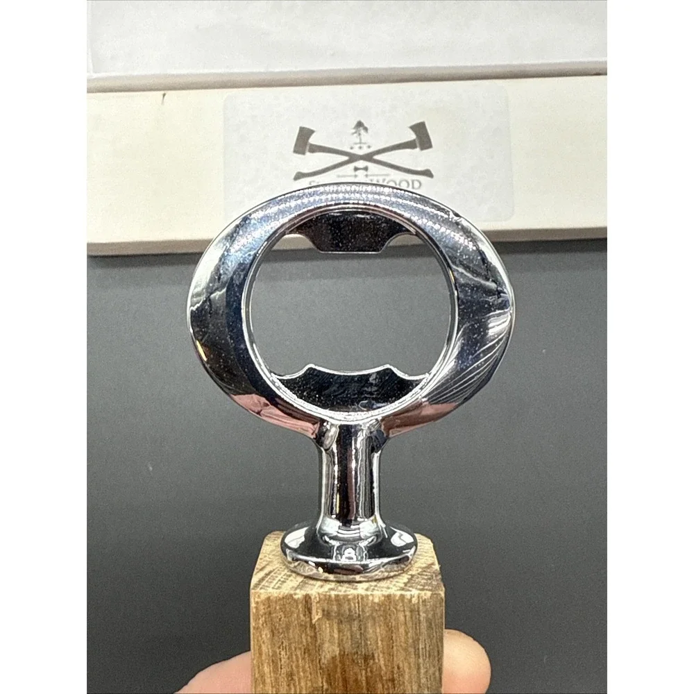 Switchwood Whiskey Barrel‎ Wood bottle opener NEW IN BOX!  With City Scen